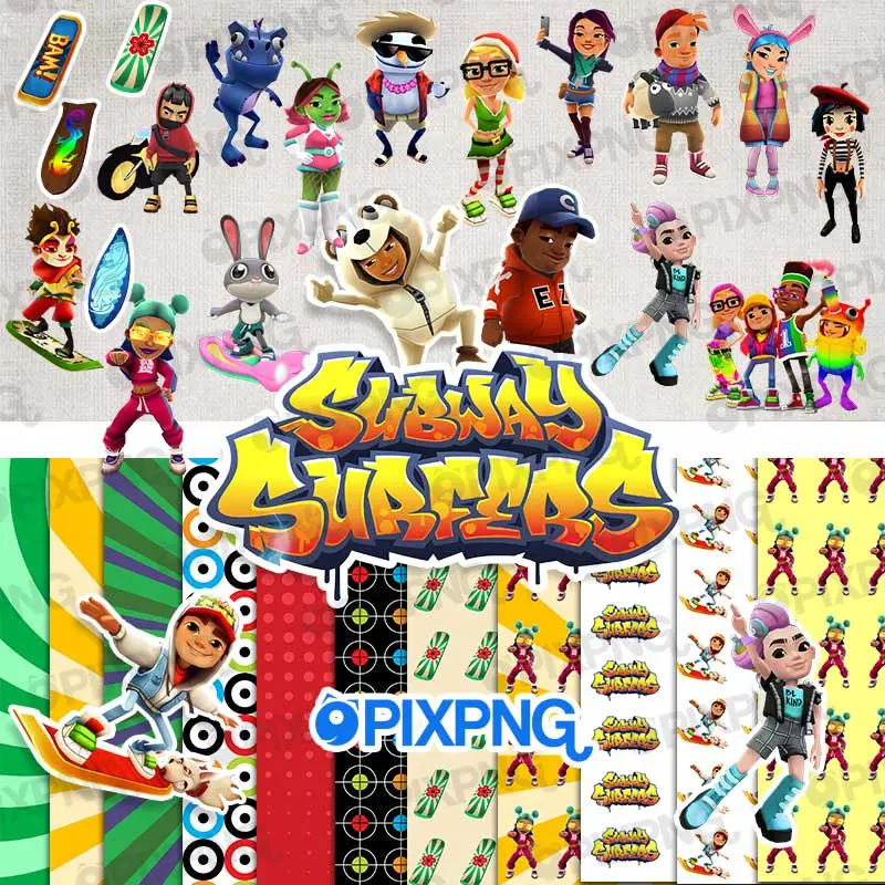 Subway Surfers Arquivo Digital Png