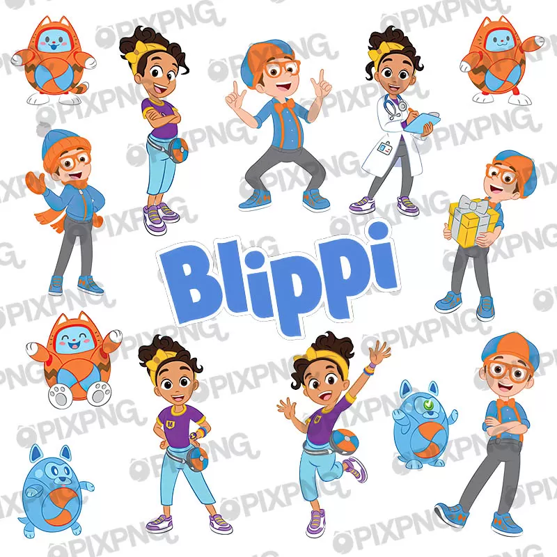 Blippi Clipart Pixpng