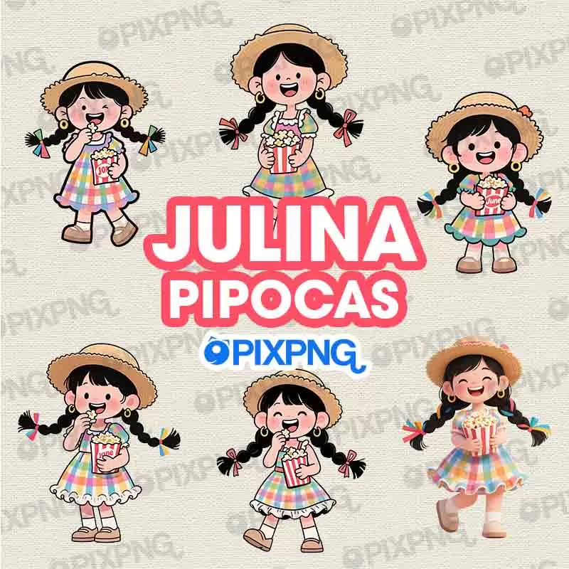 Julina Pipoca Festa Junina Pixpng