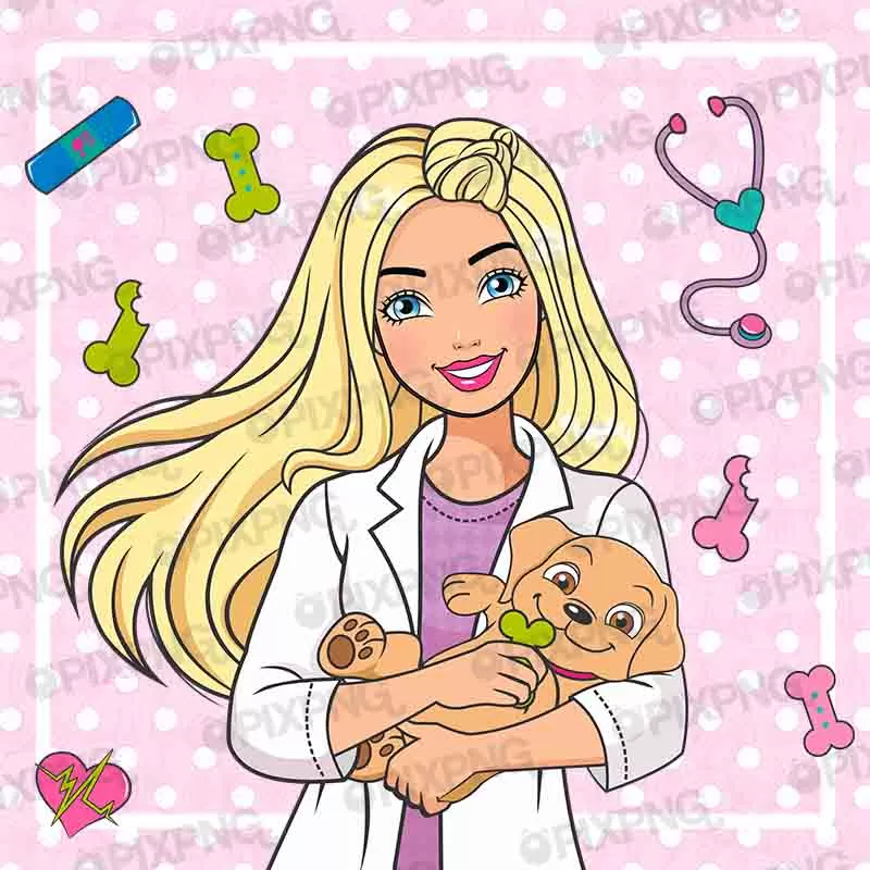 Barbie Png Doutora Pet Pixpng