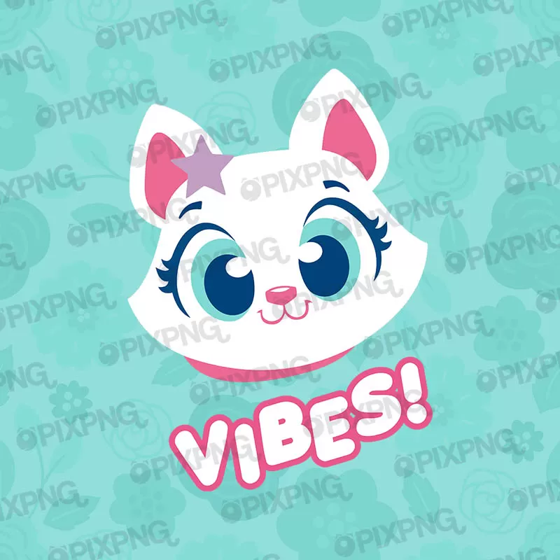 Gatinha Kawaii Vibes Pixpng