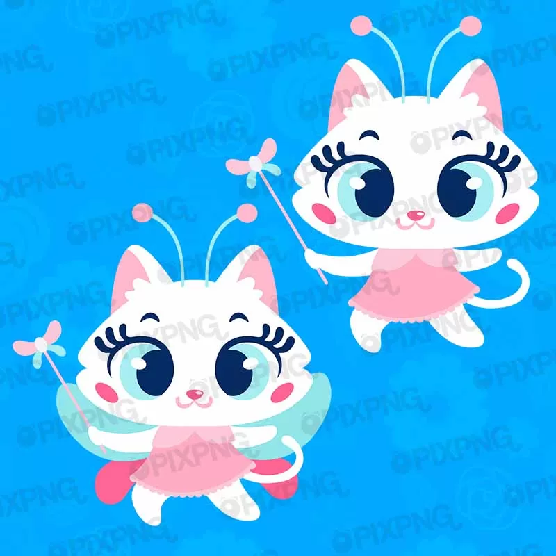 Gatinha Fada Kawaii M2 Pixpng