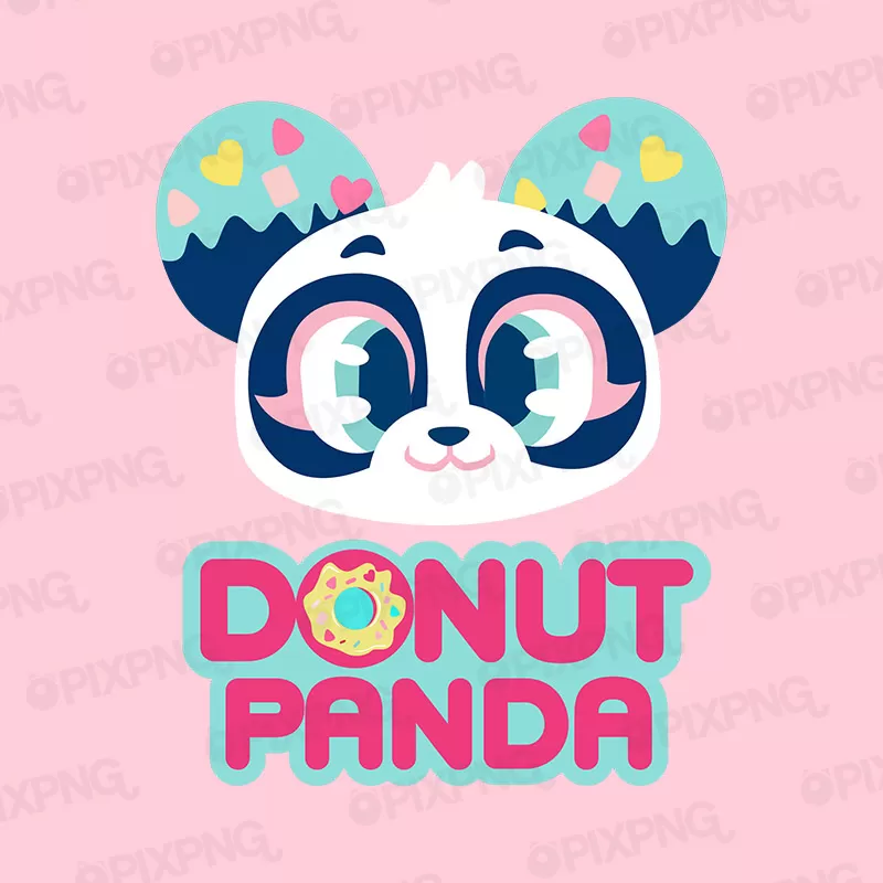 Panda Donuts Pixpng Mod1