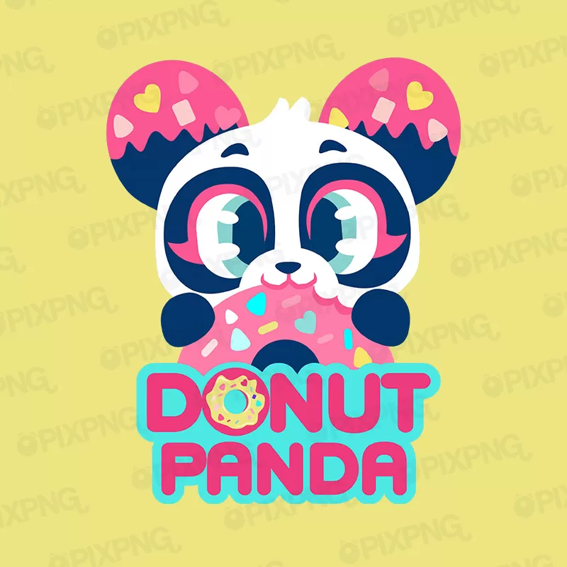 Panda Donuts Pixpng Mod3