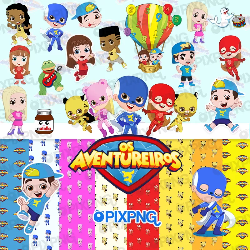 Os Aventureiros Pixpng