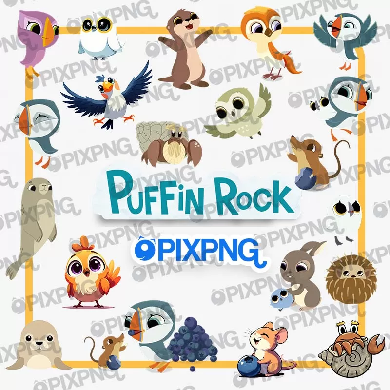 Puffin Rock PixPng