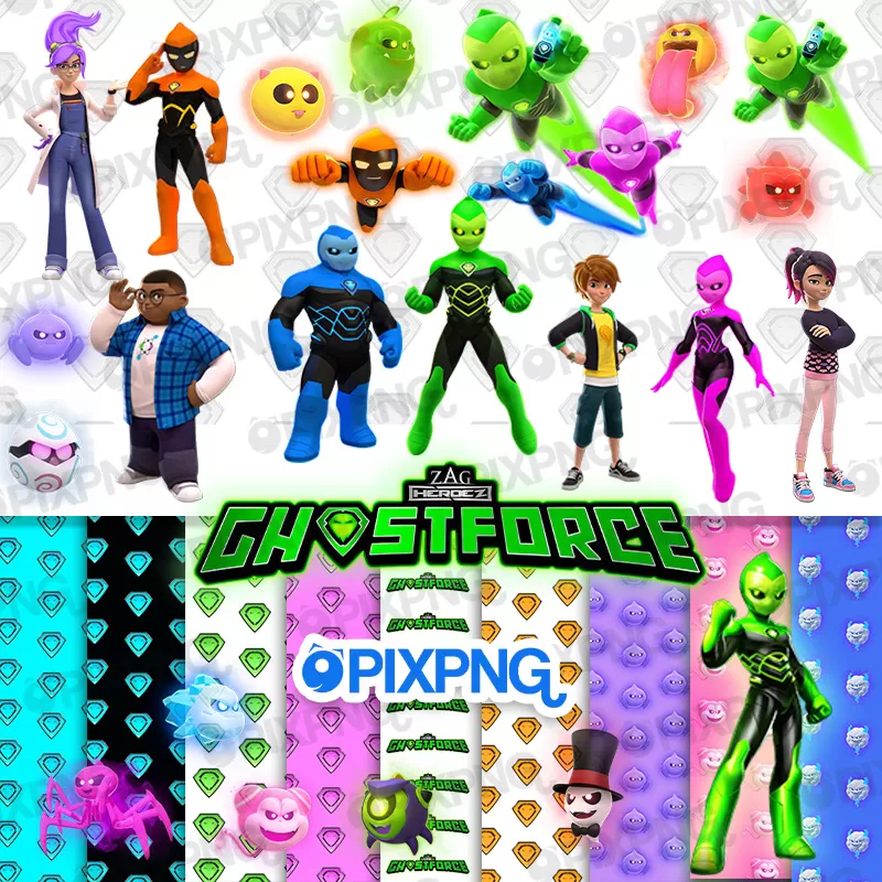 Ghostforce Png e Papeis Digitais Pixpng