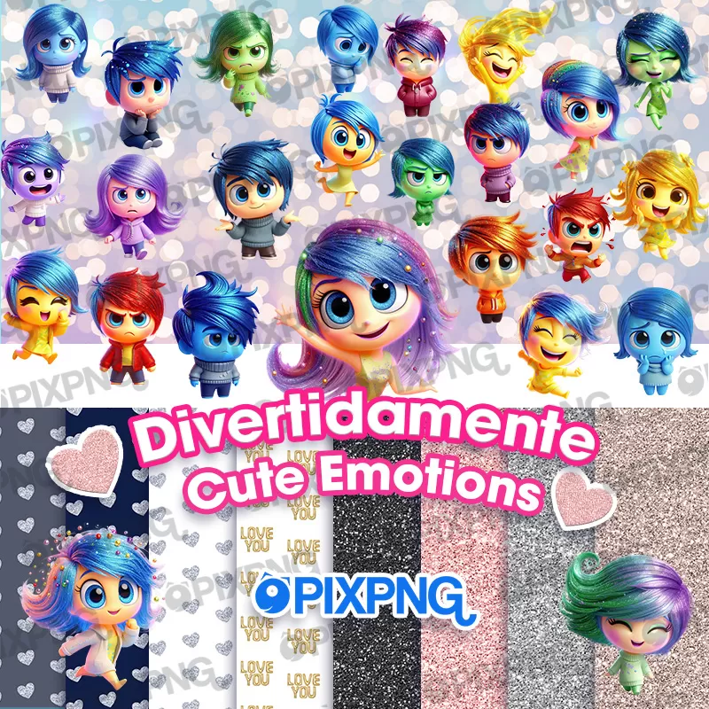 Divertidamente 2 Cute Emotions Pixpng