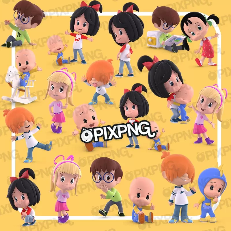 Cleo e Cuquin Arquivo Digital Pixpng